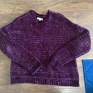 Velvet Knit Pullover